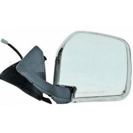 Retrovisore elettrico termico cromato lato guida sx