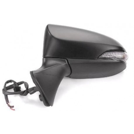 Retrovisore elettrico termico ribaltabile con freccia verniciabile lato guida sx