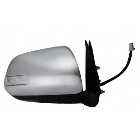 Retrovisore elettrico ribaltabile con freccia cromato lato passeggero dx