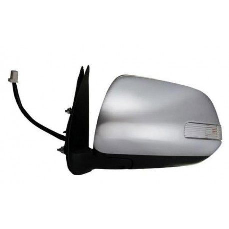 Retrovisore elettrico ribaltabile con freccia cromato lato guida sx