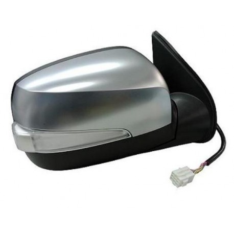 Retrovisore elettrico ribaltabile con freccia cromato 7 pin lato passeggero dx