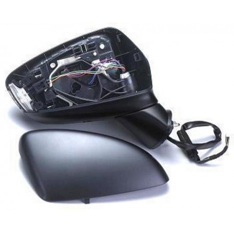 Retrovisore elettrico termico ribaltabile con freccia a led verniciabile 8 pin lato passeggero dx