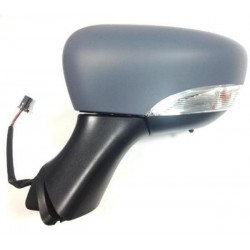 Retrovisore elettrico termico ribaltabile con freccia verniciabile 9 pin asferico lato guida sx