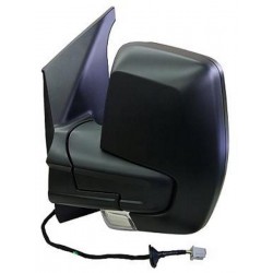 Retrovisore elettrico termico con freccia 6 pin nero sx
