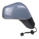 Retrovisore elettrico termico verniciabile base nero 5 pin lato passeggero dx