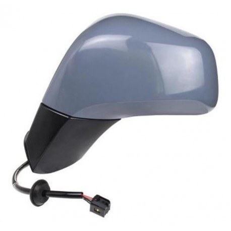 Retrovisore elettrico termico verniciabile base nero 5 pin lato guida sx