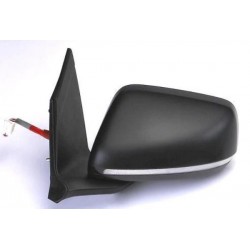 Retrovisore elettrico termico ribaltabile con freccia a led verniciabile asferico lato guida sx