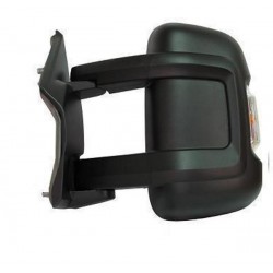 Retrovisore manuale braccio medio con freccia con sonda nero lato guida sx