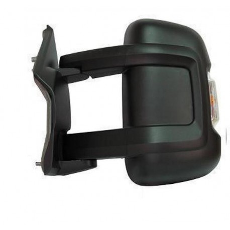 Retrovisore manuale braccio medio con freccia con sonda nero lato guida sx
