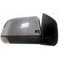 Retrovisore elettrico termico ribaltabile con freccia a led cromato lato passeggero dx