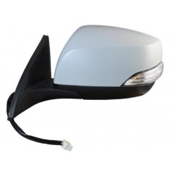 Retrovisore elettrico termico ribaltabile con freccia a led 9 pin verniciabile lato guida sx