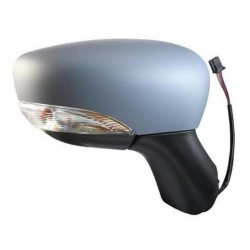 Retrovisore elettrico termico ribaltabile con sonda con freccia verniciabile 11 pin lato passeggero dx