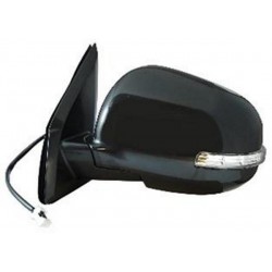 Retrovisore elettrico termico con freccia a led verniciabile 7 pin lato guida sx