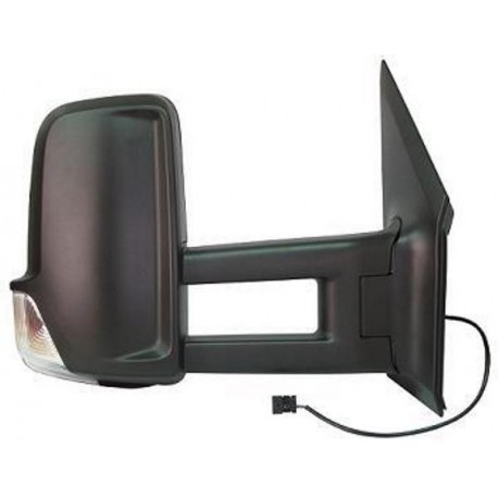 Retrovisore elettrico termico braccio lungo con freccia lato passeggero dx