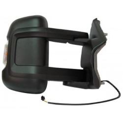 Retrovisore elettrico termico braccio lungo con freccia integrata lato passeggero dx