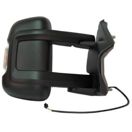 Retrovisore elettrico termico braccio lungo con freccia integrata lato passeggero dx