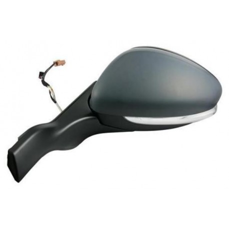 Retrovisore elettrico termico ribaltabile con freccia verniciabile 9 pin lato guida sx
