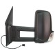 Retrovisore elettrico termico braccio lungo con freccia nero lato guida sx