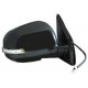 Retrovisore elettrico termico ribaltabile con freccia a led verniciabile 9 pin dx