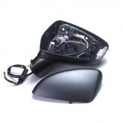 Retrovisore elettrico termico con freccia a led verniciabile 10 pin sx