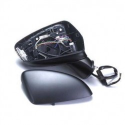 Retrovisore elettrico termico con freccia a led blind spot verniciabile dx