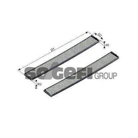 Filtro aria abitacolo