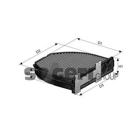 Filtro aria abitacolo