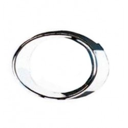 Cornice fendinebbia cromata passeggero - dx