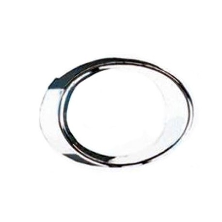 Cornice fendinebbia cromata guida - sx