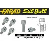 Farad Stil Bull Bulloni antifurto con 2 chiavi cod M