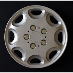 Copricerchio coppa ruota logo cromato universale diametro 15