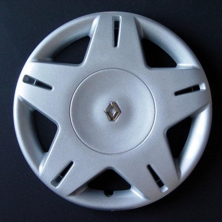 Copricerchio coppa ruota logo cromato Renault diametro 13
