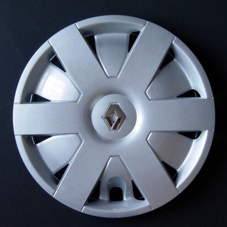 Copricerchio coppa ruota logo cromato Renault diametro 14