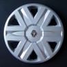 Copricerchio coppa ruota logo cromato Renault diametro 13