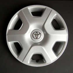 Copricerchio coppa ruota logo cromato Toyota Yaris diametro 14
