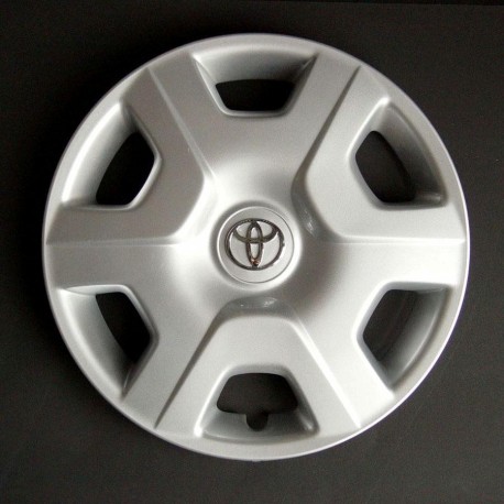 Copricerchio coppa ruota logo cromato Toyota Yaris diametro 14