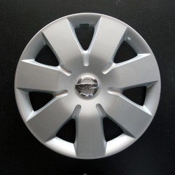 Copricerchio coppa ruota logo cromato Nissan diametro 15