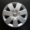 Copricerchio coppa ruota logo cromato Nissan diametro 15