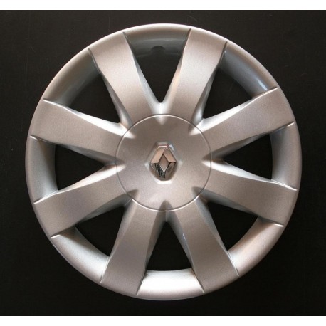 Copricerchio coppa ruota logo cromato Renault diametro 15