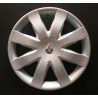Copricerchio coppa ruota logo cromato Renault diametro 15