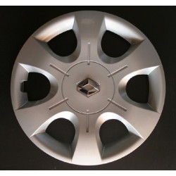 Copricerchio coppa ruota logo cromato Renault diametro 16