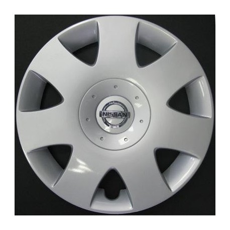 Copricerchio coppa ruota logo cromato Nissan diametro 16