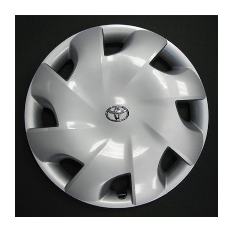 Copricerchio coppa ruota logo cromato Toyota IQ 2009 diametro 15
