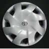 Copricerchio coppa ruota logo cromato Toyota IQ 2009 diametro 15