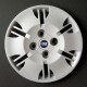 Copricerchio coppa ruota logo blu Fiat Panda Dynamic 2004 diametro 13