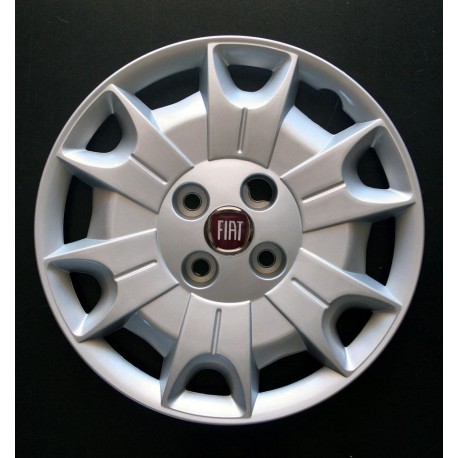 Copricerchio coppa ruota logo rosso Fiat Panda 4X4 2004 diametro 14