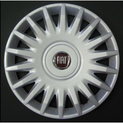 Copricerchio coppa ruota logo rosso Fiat Stilo diametro 15