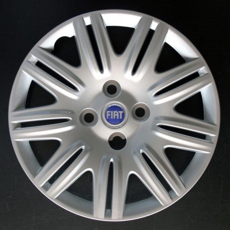 Copricerchio coppa ruota logo blu Fiat Doblo diametro 14