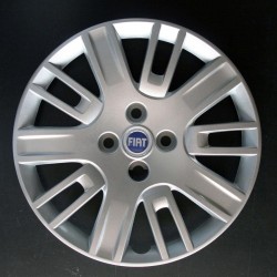 Copricerchio coppa ruota logo blu Fiat Doblo diametro 15