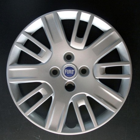 Copricerchio coppa ruota logo blu Fiat Doblo diametro 15
